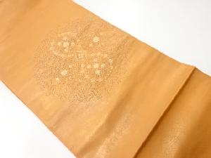 リサイクル　相良刺繍華紋模様袋帯